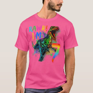 7 Year Old Shirt 7Th Birthday Boy T Rex Dinosaur
