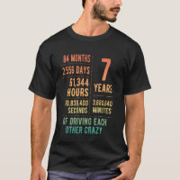 7 Years Married Funny 7th Wedding Anniversary 1