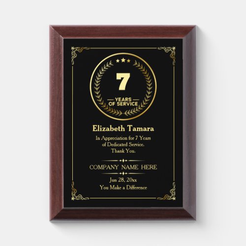 7 Years of Service | Employee Appreciation