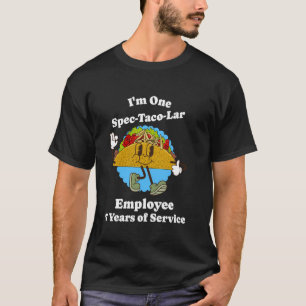 7 Years of Service Taco 7th Employee Work Annivers T-Shirt