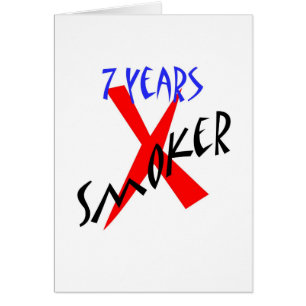 7 Years Red X-smoker Cards