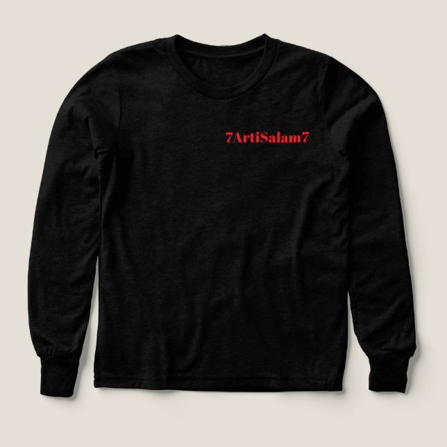 7ArtiSalam7 T-shirt Tri-Blend Shirts (Design Front)