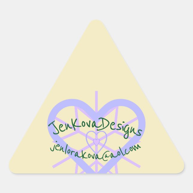 7JK TRIANGLE STICKER (Front)