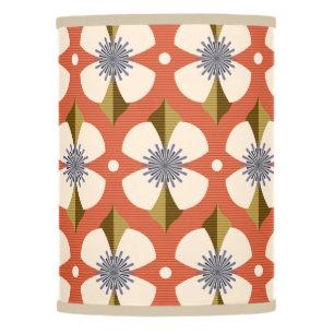 7os buttercup flower brown lamp shade