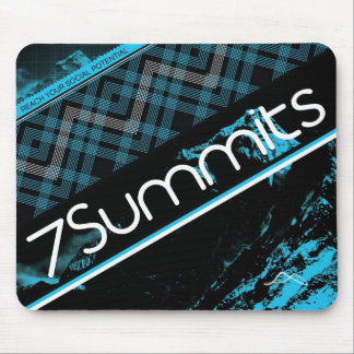 7Summits Blue Plaid Mouse Pad