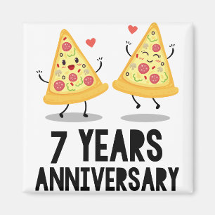 7th Anniversary Gifts Magnet