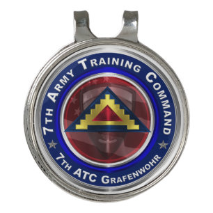 7th Army Training Command Golf Hat Clip
