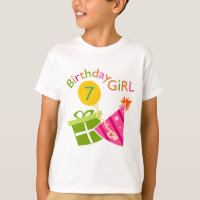 7th Birthday - Birthday Girl T-Shirt