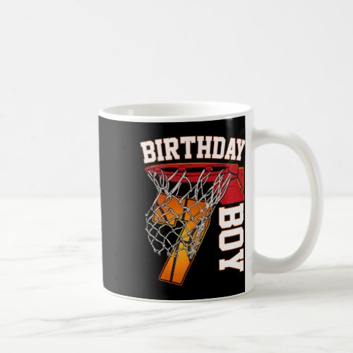 7th Birthday Boy Basketball 7 Year Old Theme Playe Coffee Mug