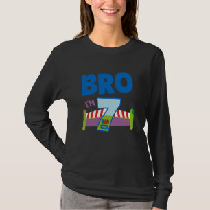 7th Birthday Boy Toy Lover Bro I'm 7 Year Old Stor T-Shirt