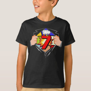 7th Birthday Comic T-Shirt