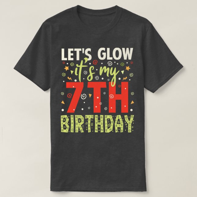 7th birthday gifts T-Shirt (Design Front)