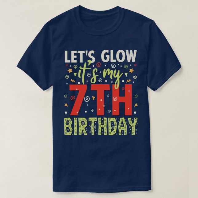 7th birthday gifts T-Shirt (Design Front)