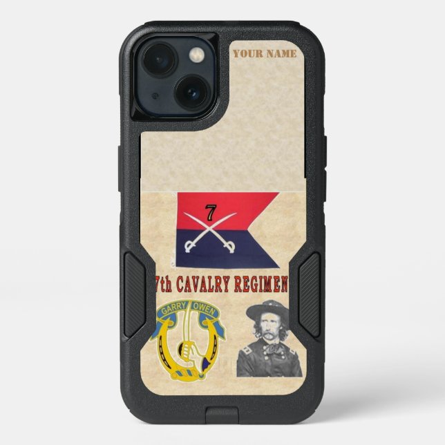 7th CAVALRY REGIMENT Otterbox iPhone Case (Back)