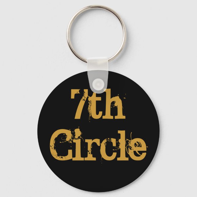 7th Circle porte clef Keychain (Front)