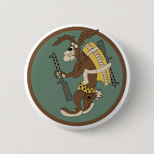 7th Combat Cargo Squadron, WWII Pinback Button