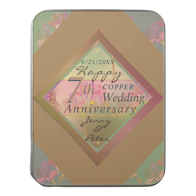 7th Copper & Fresia Anniversary Puzzle (Lid Vertical)