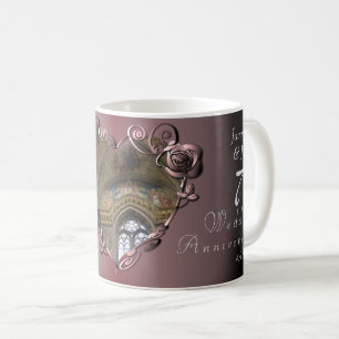 7th Copper Wedding Anniversary Coffee Mug
