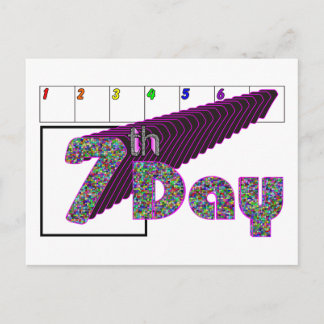 7th Day Postcard