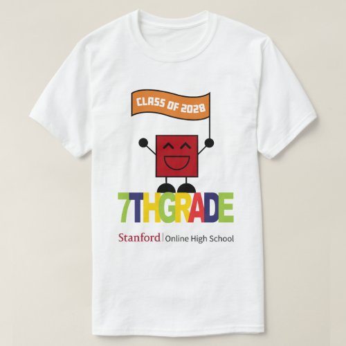 7th Grade _ Class of 2028 T_Shirt