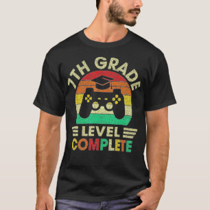 7th Grade Graduation Level Complete Video Games Te T-Shirt