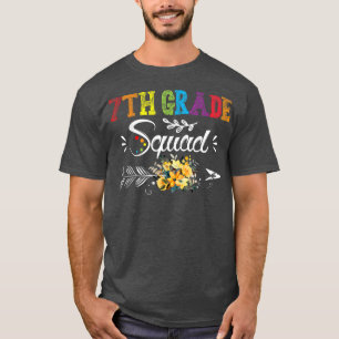 7Th Grade Squad Dabbing Unicorn Back to School T-Shirt