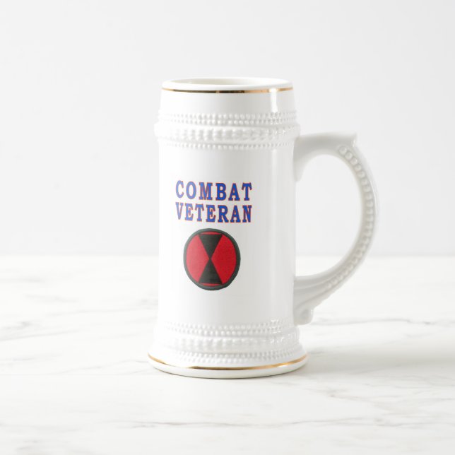 7th iINFANTRY DIVISION Beer Stein (Right)