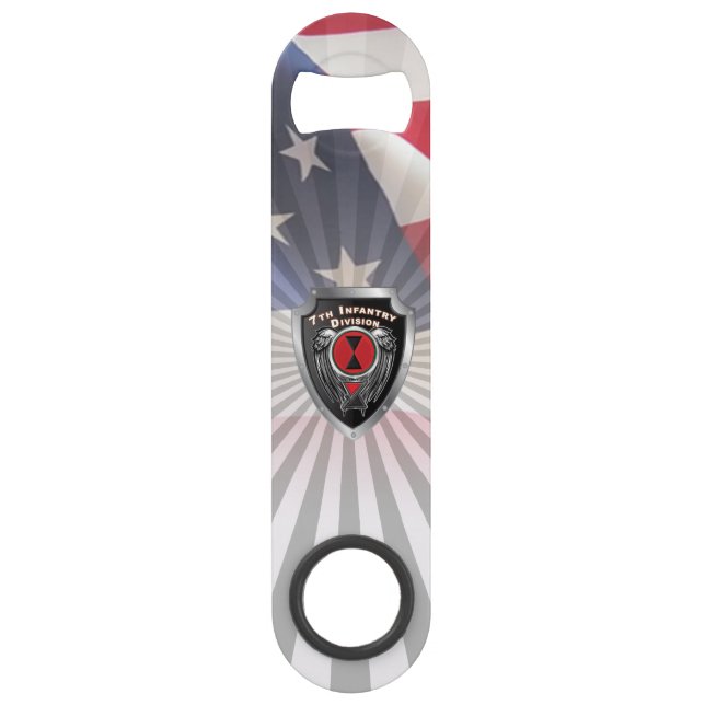 7th Infantry Division “Bayonet Division” Bar Key (Front)