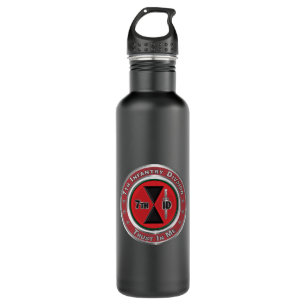 7th Infantry Division “Bayonet Division” Custom Stainless Steel Water Bottle