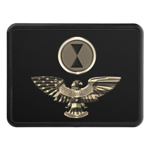7th Infantry Division Bayonet Division Eagle  Hitch Cover