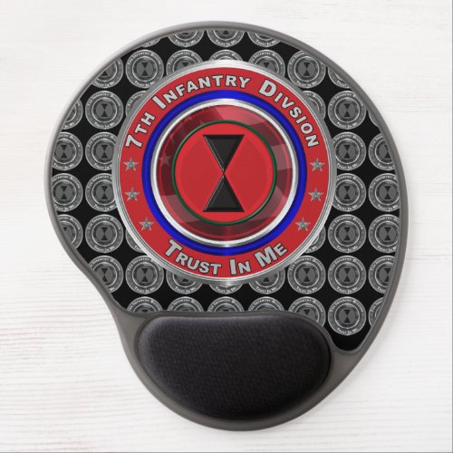 7th Infantry Division Bayonet Division  Gel Mouse Pad