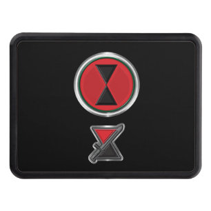 7th Infantry Division “Bayonet Division” Patch Hitch Cover