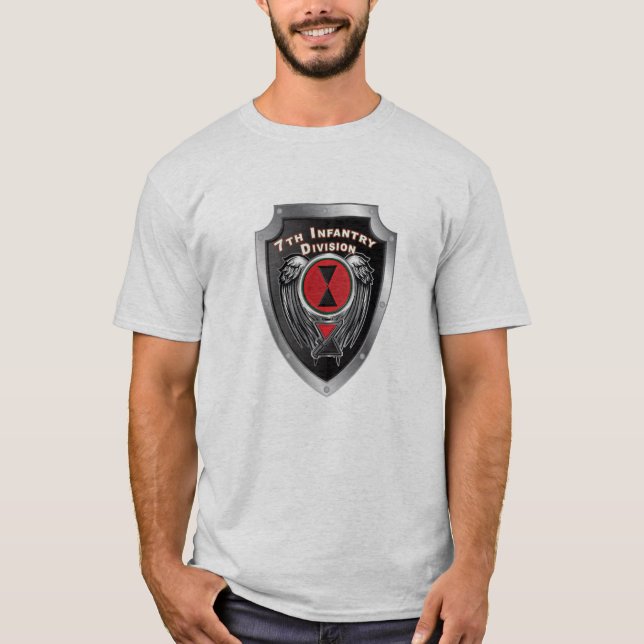 7th Infantry Division “Bayonet Division” T-Shirt (Front)