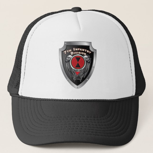 7th Infantry Division “Bayonet Division” Trucker Hat (Front)