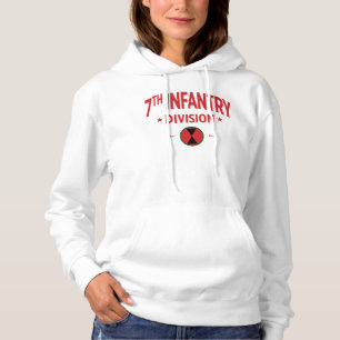 7th Infantry Division "Hourglass Division" Women Hoodie