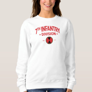7th Infantry Division "Hourglass Division" Women Sweatshirt
