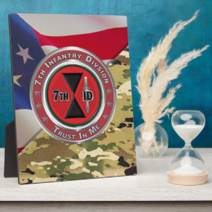 7th Infantry Division Plaque