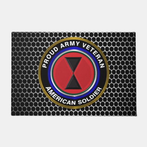 7th Infantry Division Veteran Doormat