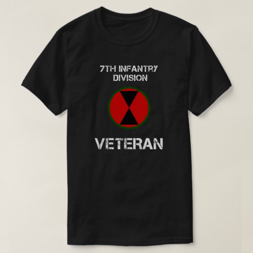 7th infantry division veteran T_Shirt