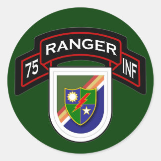 7th Infantry Regiment - Rangers Classic Round Sticker