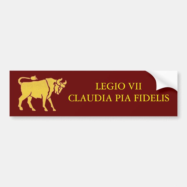 7th Legion Bumper Sticker (Front)