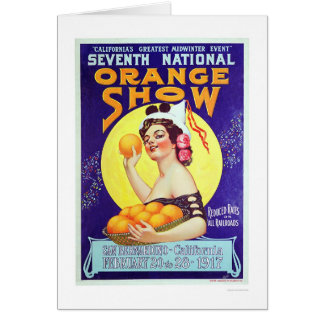 7th National Orange Show 1917 Cards