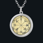 7th Pentacle of Jupiter TO FIGHT OFF POVERTY Silver Plated Necklace<br><div class="desc">According to the book of Traditional Lore known as The Key of Solomon The King this Talisman can offer power against Poverty if you consider it with devotion, reciting the versicle, Ps cxiii, 7-8. Also helps to find Treasure and chase away the Spirits that guard it. Available in three sizes...</div>