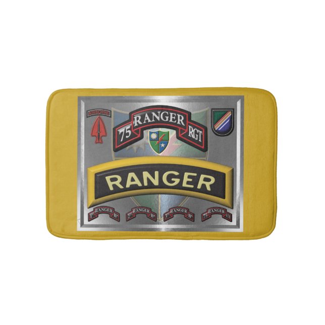 7th Ranger Regiment Bath Mat (Front)