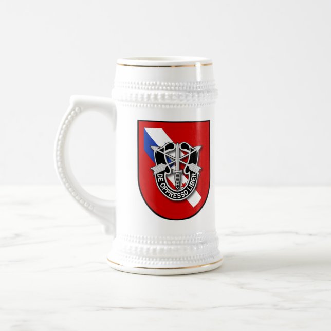 7th SFG-A 6 Pan Beer Stein (Left)