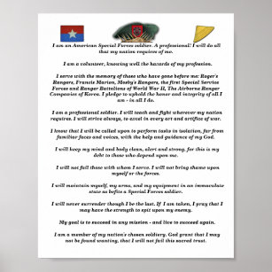 green beret creed