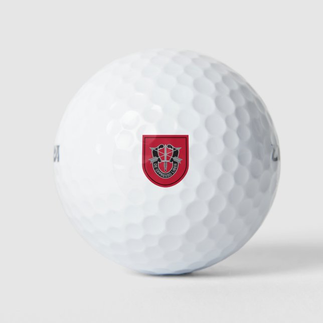 7th Special Forces Group (7th SFG) Golf Balls (Front)
