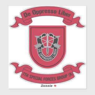 7th Special Forces Group (Airborne) 7th SFG Sticker