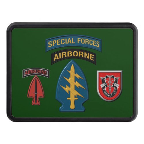 7th Special Forces Group Airborne Custom Patch H Hitch Cover