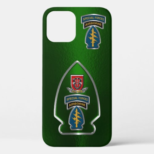 7th Special Forces Group Airborne Customized  iPhone 12 Case